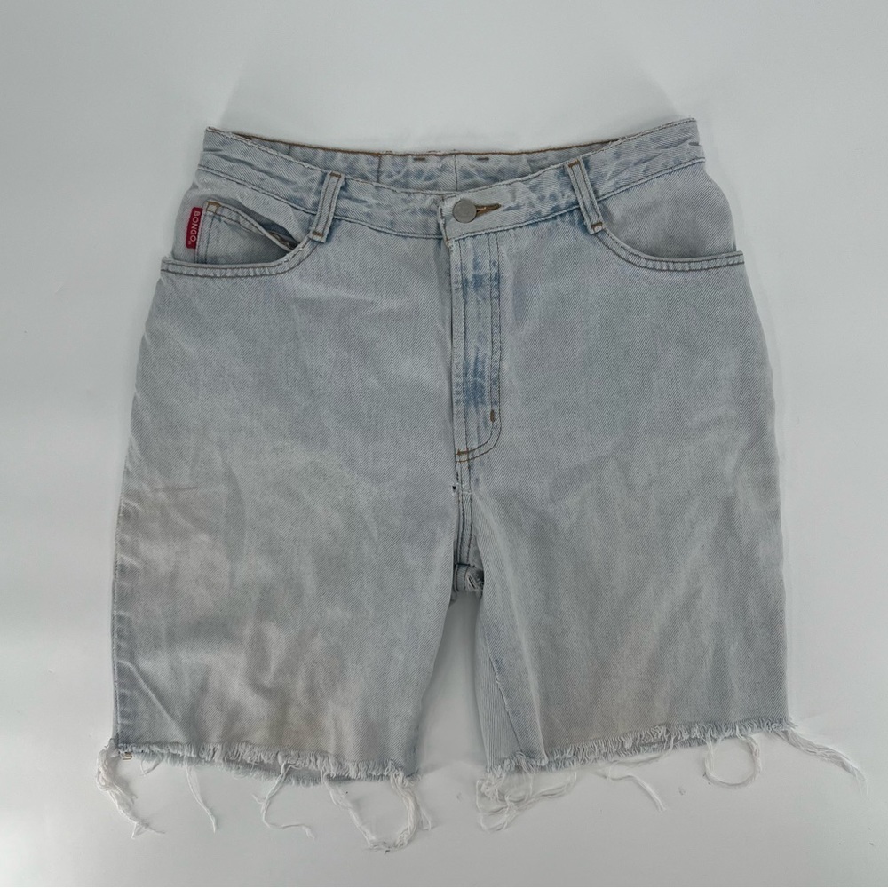 bongo Cut Off Rough Hem Denim Jean Shorts Size 11 Women’s